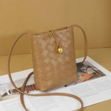 Load image into Gallery viewer, Woven Leather Crossbody
