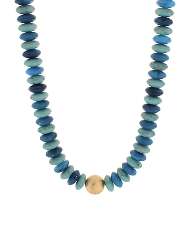 Turquoise Beaded Necklace