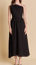 Load image into Gallery viewer, Pleated Asymmetrical Cocktail Dress
