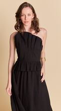 Load image into Gallery viewer, Pleated Asymmetrical Cocktail Dress
