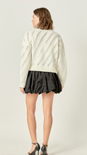 Load image into Gallery viewer, Standing Collar Zip Up Sweater
