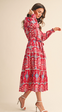 Load image into Gallery viewer, Berry Midi Dress
