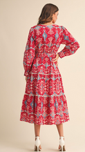 Load image into Gallery viewer, Berry Midi Dress
