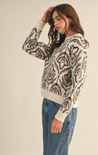 Load image into Gallery viewer, Brown and Black Sweater
