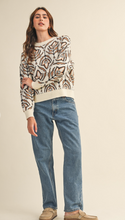 Load image into Gallery viewer, Brown and Black Sweater

