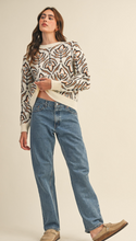 Load image into Gallery viewer, Brown and Black Sweater

