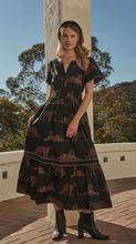 Load image into Gallery viewer, Ordy Smocked Midi Dress

