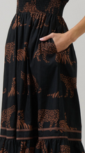 Load image into Gallery viewer, Ordy Smocked Midi Dress
