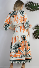 Load image into Gallery viewer, Drop Waist Fall Maxi Dress
