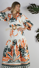 Load image into Gallery viewer, Drop Waist Fall Maxi Dress
