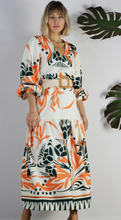 Load image into Gallery viewer, Drop Waist Fall Maxi Dress
