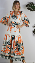 Load image into Gallery viewer, Drop Waist Fall Maxi Dress
