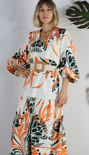 Load image into Gallery viewer, Drop Waist Fall Maxi Dress
