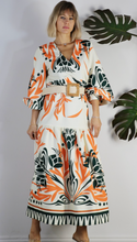 Load image into Gallery viewer, Drop Waist Fall Maxi Dress
