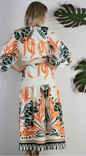 Load image into Gallery viewer, Drop Waist Fall Maxi Dress
