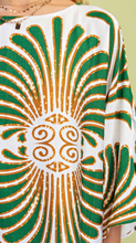 Load image into Gallery viewer, Emerald and Gold Mumu

