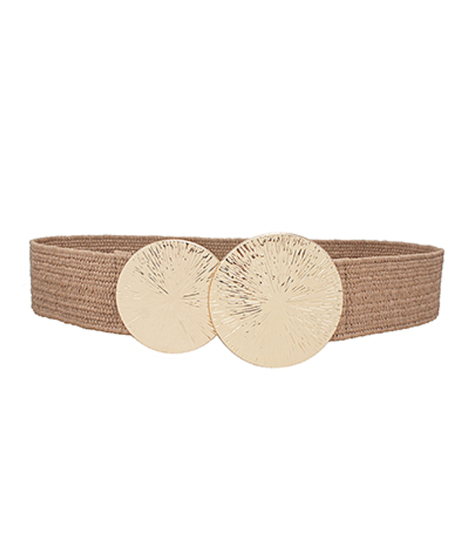 Mocha Double Disk Belt