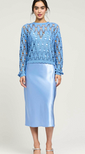Load image into Gallery viewer, Silk Cami Dress and Sweater Set
