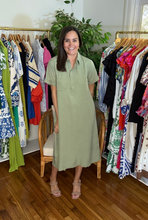 Load image into Gallery viewer, Olive Chambray Dress
