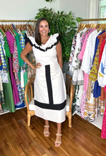 Load image into Gallery viewer, Ruffle Sleeve Matching Skirt Set
