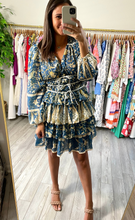 Load image into Gallery viewer, Ruffle Skirt Cocktail Dress
