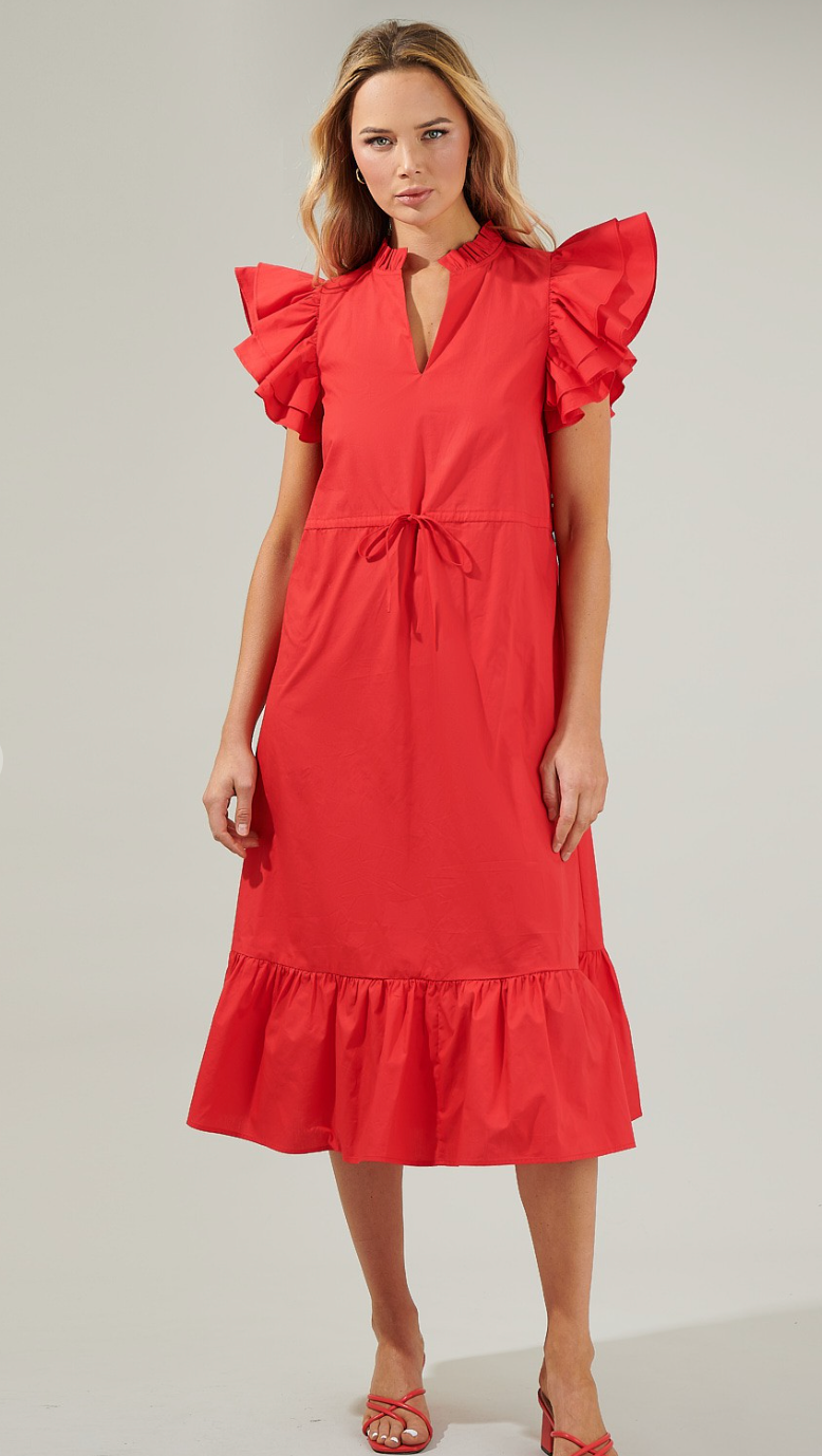 Miley Dillan Midi Dress