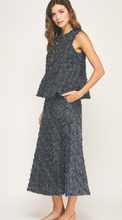 Load image into Gallery viewer, Fringe Peplum Skirt Set

