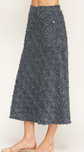 Load image into Gallery viewer, Fringe Peplum Skirt Set
