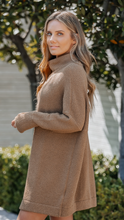 Load image into Gallery viewer, Mocha Sweater Dress
