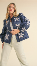 Load image into Gallery viewer, Quilted Floral Jacket
