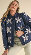 Load image into Gallery viewer, Quilted Floral Jacket
