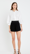 Load image into Gallery viewer, Drop Shoulder Collared Blouse
