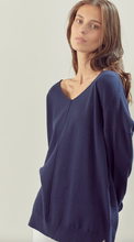 Load image into Gallery viewer, Heather Gray Oversized Sweater
