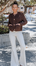 Load image into Gallery viewer, Chocolate Chunky Cardigan
