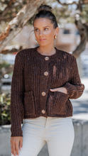 Load image into Gallery viewer, Chocolate Chunky Cardigan
