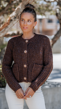 Load image into Gallery viewer, Chocolate Chunky Cardigan
