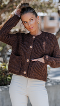 Load image into Gallery viewer, Chocolate Chunky Cardigan
