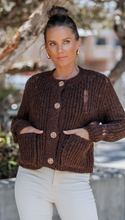 Load image into Gallery viewer, Chocolate Chunky Cardigan
