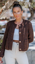 Load image into Gallery viewer, Chocolate Chunky Cardigan
