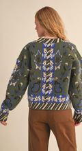 Load image into Gallery viewer, Green Aztec Cardigan
