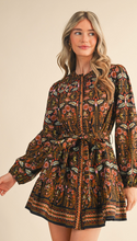 Load image into Gallery viewer, Button Down Floral Mini Dress
