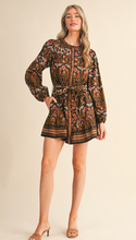 Load image into Gallery viewer, Button Down Floral Mini Dress
