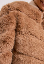 Load image into Gallery viewer, Diagonal Fur Jacket
