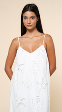 Load image into Gallery viewer, Coastal Eyelet Maxi Dress
