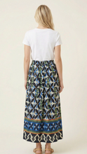 Load image into Gallery viewer, Blue and Green Maxi Skirt
