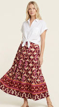 Load image into Gallery viewer, Blue and Green Maxi Skirt
