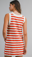Load image into Gallery viewer, Knit Striped Mini Dress
