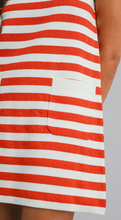Load image into Gallery viewer, Knit Striped Mini Dress
