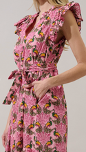Load image into Gallery viewer, Sita Ruffle Midi Dress
