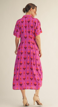 Load image into Gallery viewer, Pleated Floral Midi Dress
